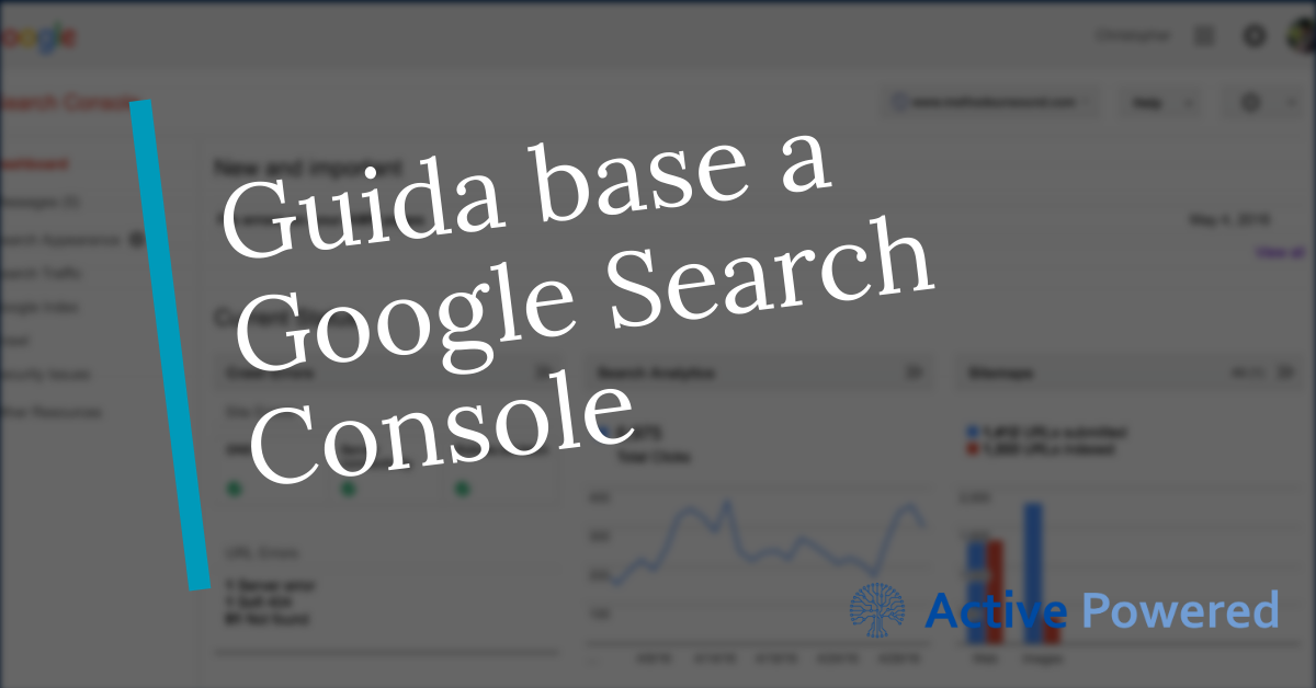 Guida base a Google Search Console