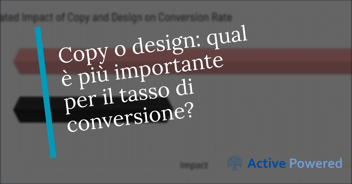 Copy o design: qual è più importante per il tasso di conversione?