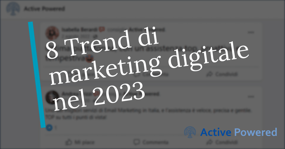 8 Trend di marketing digitale nel 2023