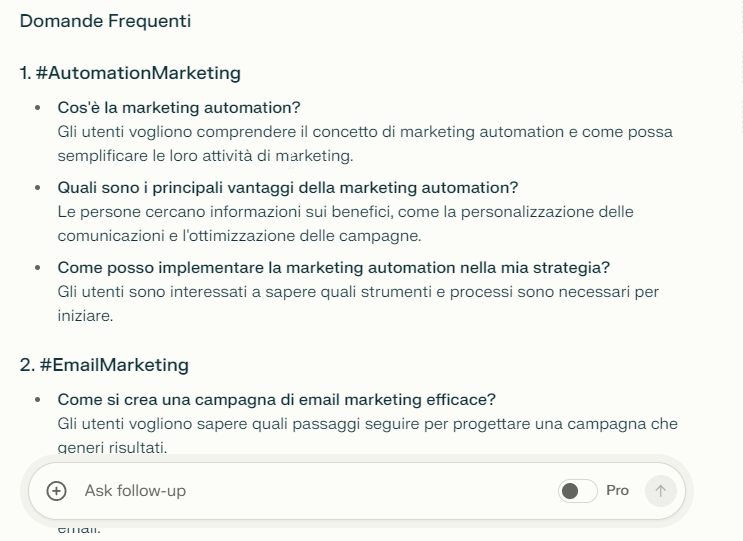 I migliori tool AI per marketers. Perplexity